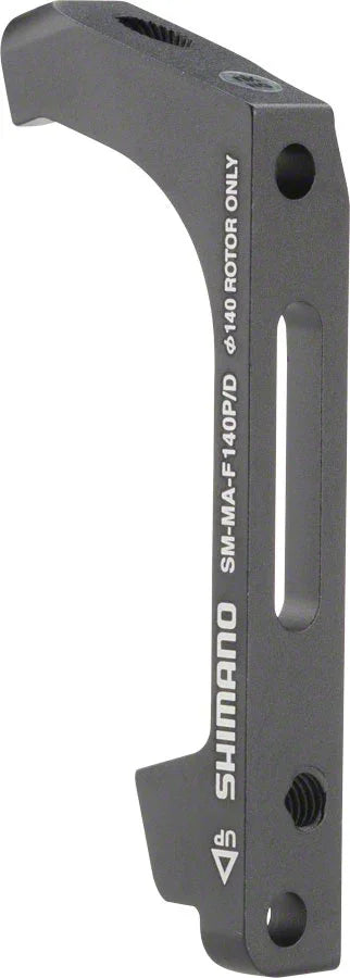 F140P/D Disc Brake Adaptor 140mm Rotor 74mm Caliper Flat- Mount Fork - Bicycle Warehouse