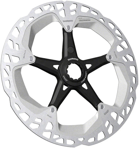 Steps RT-EM810 Disc Brake Rotor - 180mm Center Lock External Lockring Rear Only Magnet Bracket - Bicycle Warehouse