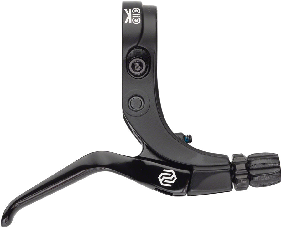 Click V-Point Brake Lever - Long Reach Black - Bicycle Warehouse