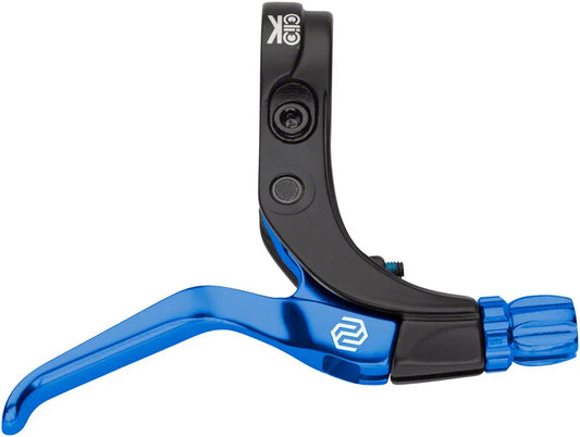 Click V-Point Brake Lever - Long Reach Blue - Bicycle Warehouse