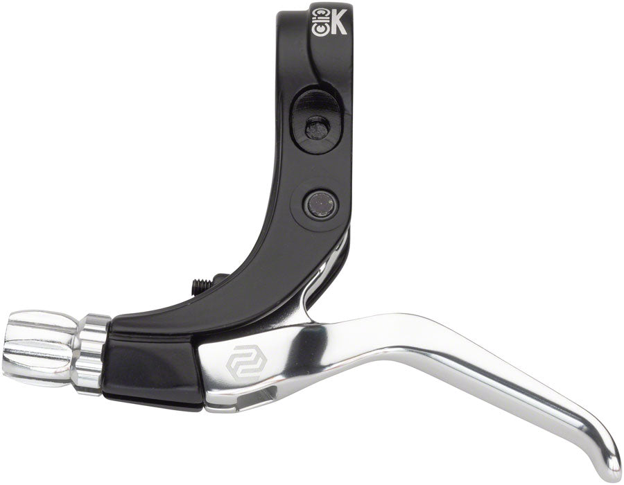 Click V-Point Brake Lever - Long Reach Silver - Bicycle Warehouse