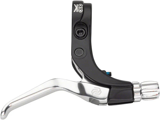 Click V-Point Brake Lever - Long Reach Silver - Bicycle Warehouse