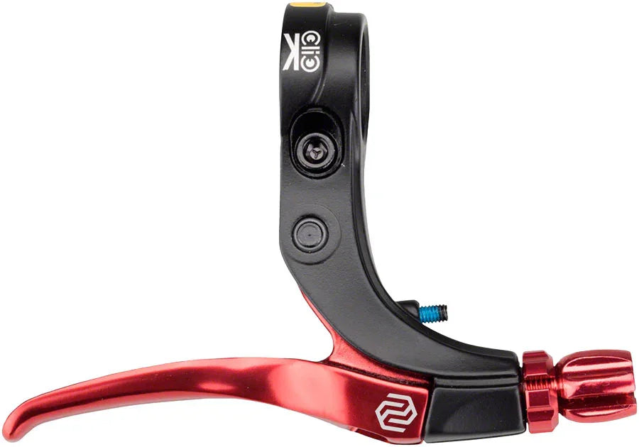 Click V-Point Brake Lever - Short Reach Red - Bicycle Warehouse