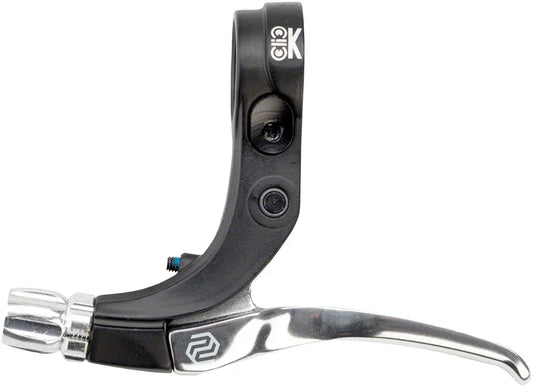 Click V-Point Brake Lever - Short Reach Silver - Bicycle Warehouse