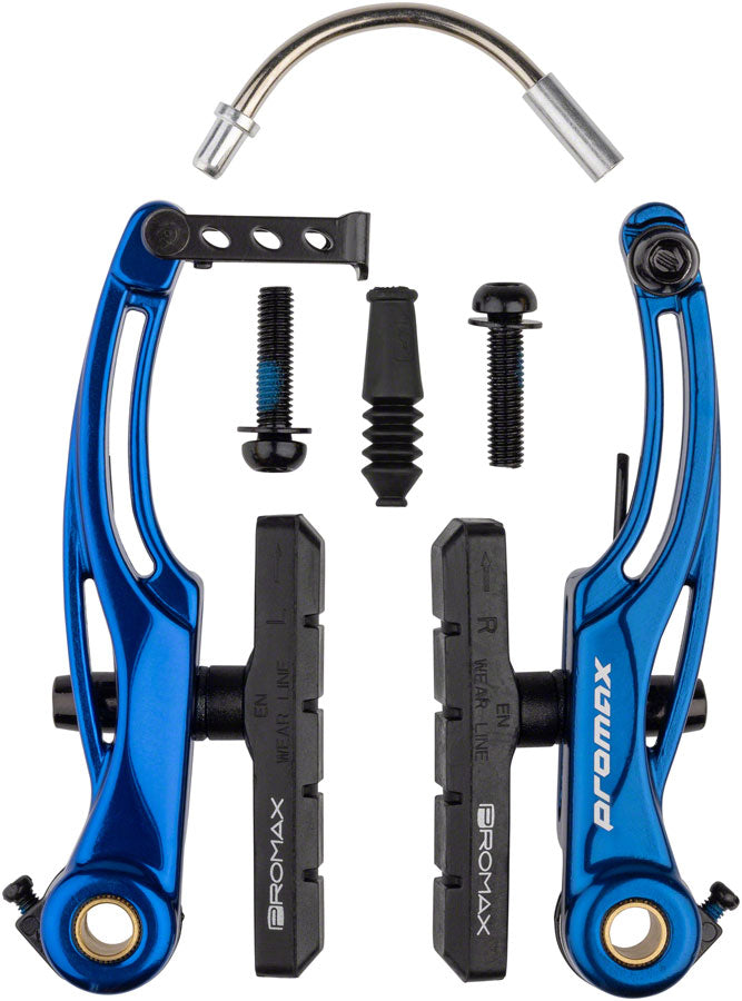 P-1 Linear Pull Brake - 108mm Blue - Bicycle Warehouse