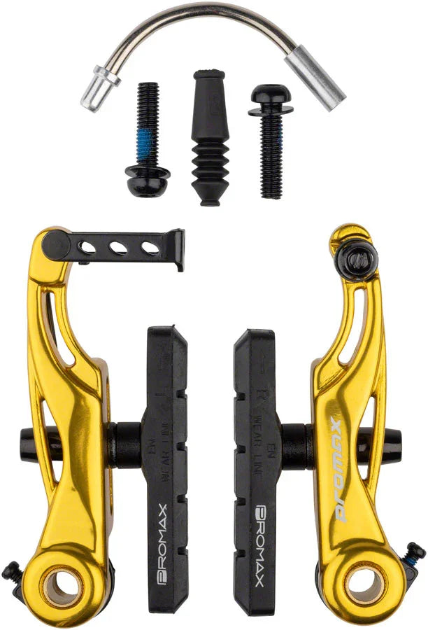 P-1 Linear Pull Brake - 85mm Gold - Bicycle Warehouse