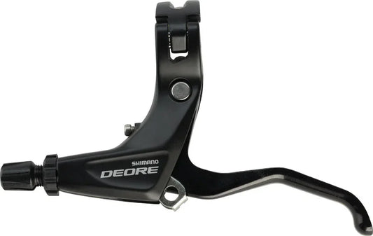 Deore BL-T610 Left V-Brake Lever Black - Bicycle Warehouse
