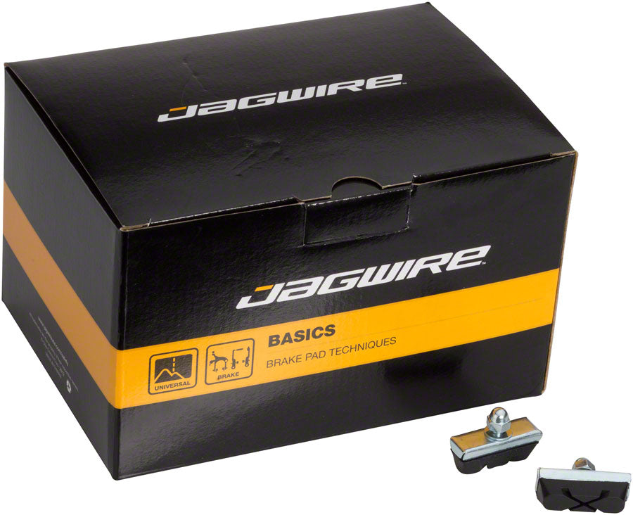 Basics X-Caliper Brake Pads - Threaded Black Box of 50 Pairs - Bicycle Warehouse