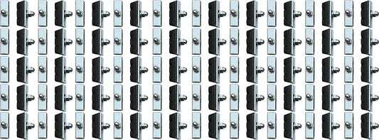 Basics X-Caliper Brake Pads - Threaded Black Box of 50 Pairs - Bicycle Warehouse