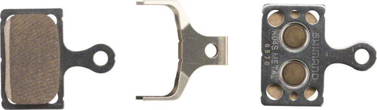 K04S-MX Disc Brake Pads Springs - Metal Compound Stainless Steel Back Plate Pair - Bicycle Warehouse