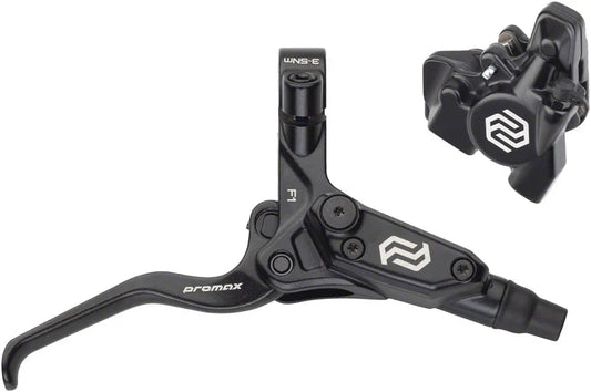 Promax F1 / DSK-927 Disc Brake and Lever - Rear Hydraulic Flat Mount Black - Bicycle Warehouse
