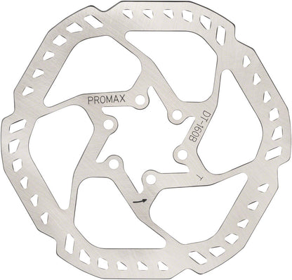 Endurance E1 Disc Brake Rotor - 160mm 6-Bolt Silver - Bicycle Warehouse
