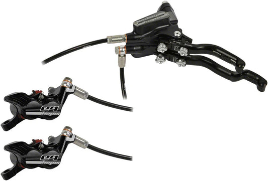 Tech 3 E4 Duo Disc Brake Lever - Left Hand Front Rear Hydraulic Post Mount BLK - Bicycle Warehouse