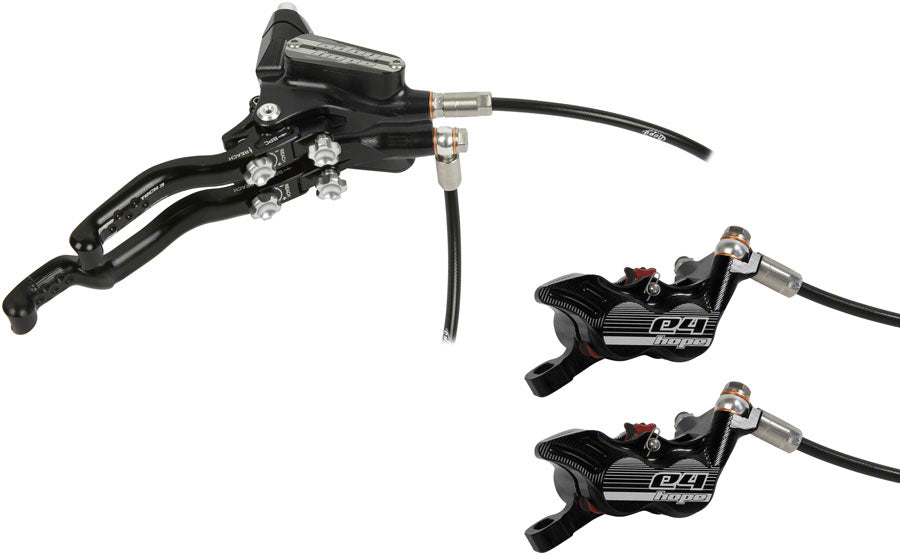 Tech 3 E4 Duo Disc Brake Lever - Right Hand Front Rear Hydraulic Post Mount BLK - Bicycle Warehouse
