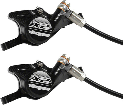 Tech 3 X2 Duo Disc Brake Lever - Right Hand Front Rear Hydraulic Post Mount BLK - Bicycle Warehouse