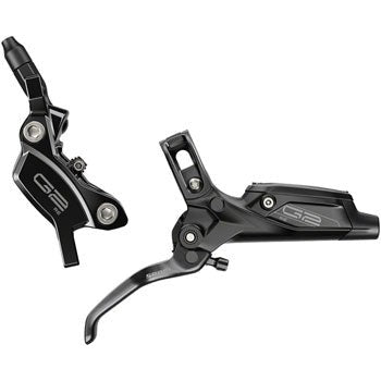 Quality SRAM G2 RE Disc Brake and Lever - Front, Hydraulic, Post Mount, Gloss Black, A2 - Brakes - Bicycle Warehouse