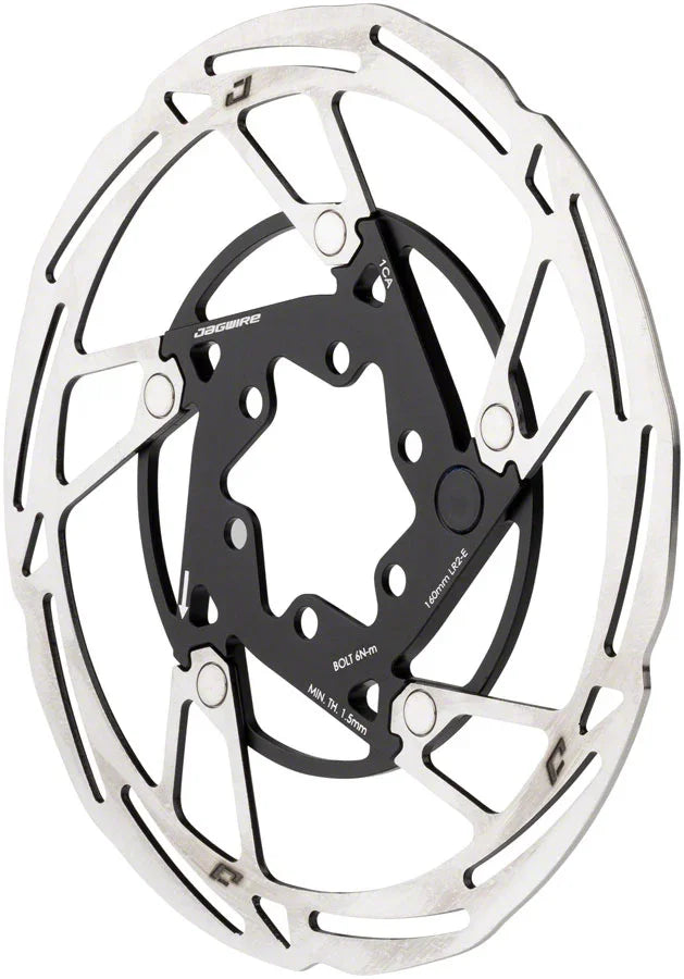 Pro LR2-E Ebike Disc Brake Rotor Magnet - 160mm 6-Bolt Silver/BLK - Bicycle Warehouse