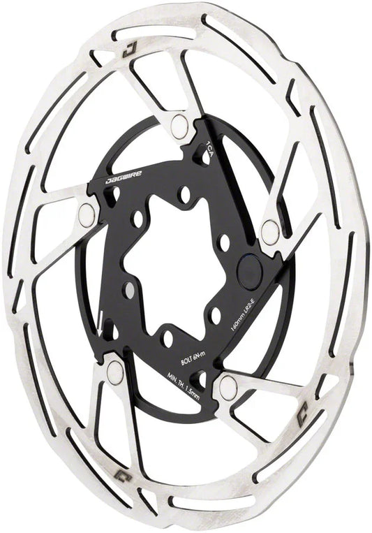 Pro LR2-E Ebike Disc Brake Rotor Magnet - 160mm 6-Bolt Silver/BLK - Bicycle Warehouse