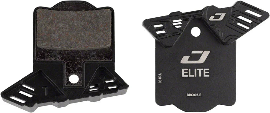 Elite Cooling Disc Brake Pad - Semi-Metallic Aluminum Backed Fits Magura MT8 MT4 MT Trail Rear - Bicycle Warehouse