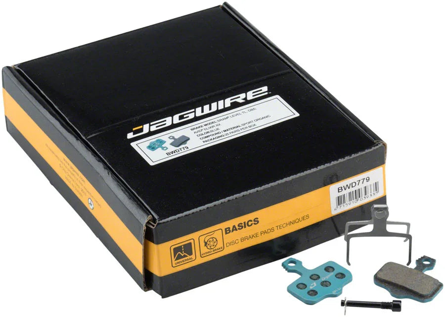 Sport Organic Disc Brake Pads - For various SRAM Level Avid Elixir Models Box/25 Pairs - Bicycle Warehouse