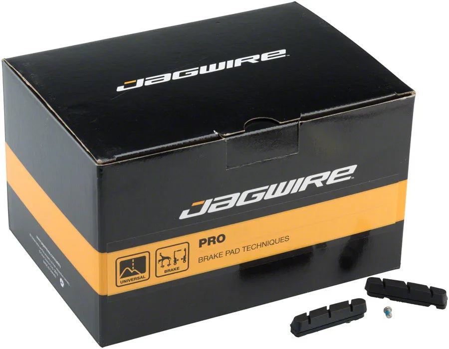 Road Pro S Brake Pad Inserts SRAM/Shimano Box of 50 Pairs Black - Bicycle Warehouse