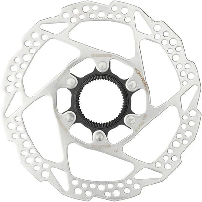 Deore SM-RT54-S Disc Brake Rotor - 160mm Center Lock For Resin Pads Only Silver - Bicycle Warehouse