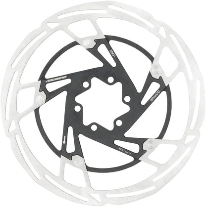 Pro LR2 Disc Brake Rotor - 160mm 6-Bolt Silver/Black - Bicycle Warehouse