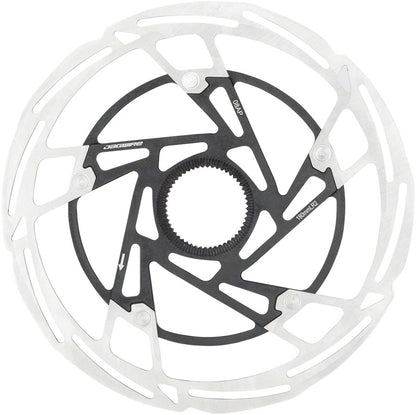 Pro LR2 Disc Brake Rotor - 180mm Center Lock Silver/Black - Bicycle Warehouse