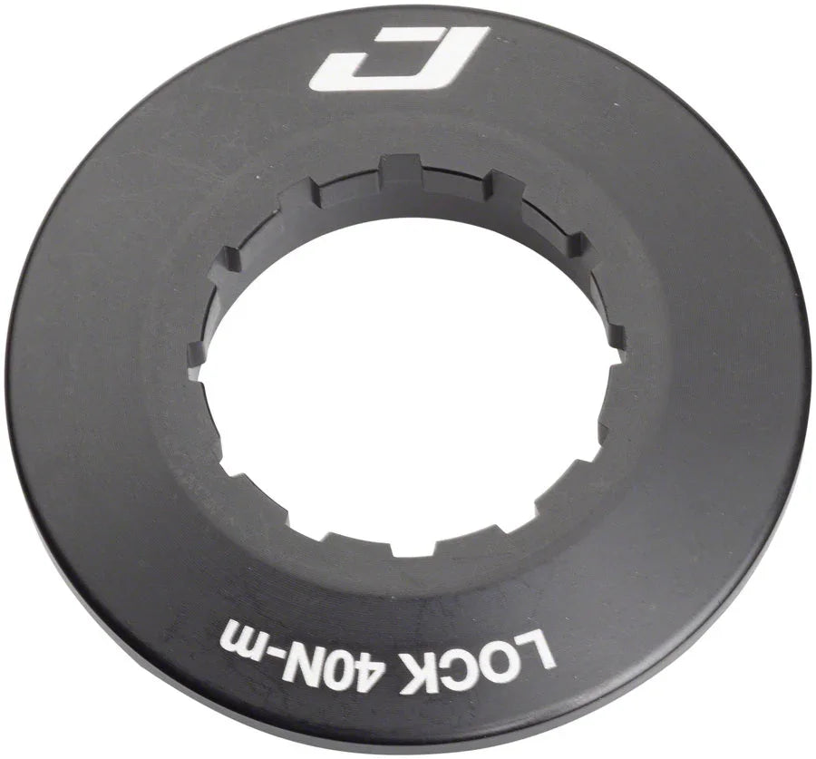 Center Lock Disc Brake Rotor Lock Ring for 9-12mm Axles Alloy Black - Bicycle Warehouse