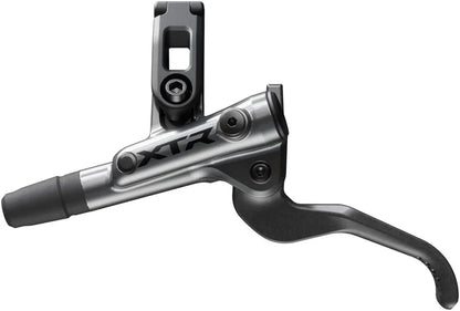 Shimano XTR M9200 XC Disc Brake Lever - Left/Front Post Mount 2-Piston Caliper SM-BH90-SS Hose Metal Pads Gray - Bicycle Warehouse