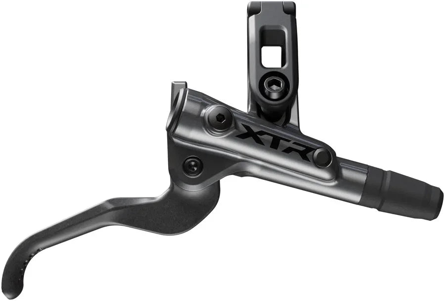 Shimano XTR M9200 XC Disc Brake Lever - Right/Rear Post Mount 2-Piston Caliper SM-BH90-SS Hose Metal Pads Gray - Bicycle Warehouse
