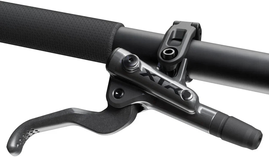 Shimano XTR M9200 XC Disc Brake Lever - Right/Rear Post Mount 2-Piston Caliper SM-BH90-SS Hose Metal Pads Gray - Bicycle Warehouse
