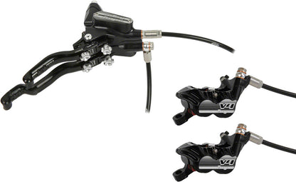 Tech 3 V4 Duo Disc Brake Lever - Right Hand Front Rear Hydraulic Post Mount BLK - Bicycle Warehouse