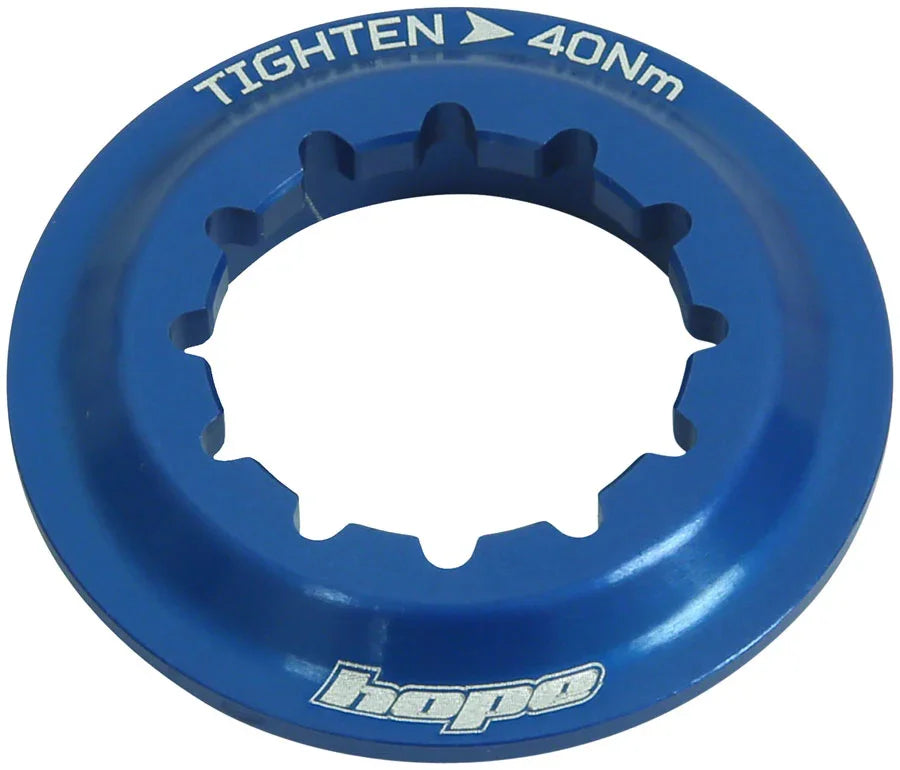 Center Lock Disc Lockring - Blue - Bicycle Warehouse