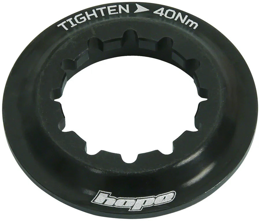 Center Lock Disc Lockring - Black - Bicycle Warehouse