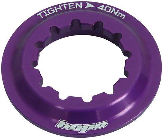 Center Lock Disc Lockring - Purple - Bicycle Warehouse