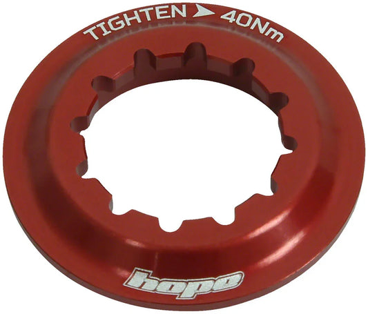 Center Lock Disc Lockring - Red - Bicycle Warehouse