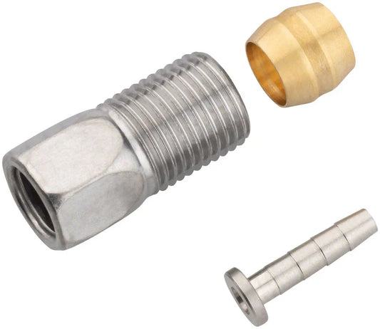 SM-BH90 Brake Hose Connecting Bolt Unit Dura-Ace ST-R9180 Lever Silver - Bicycle Warehouse