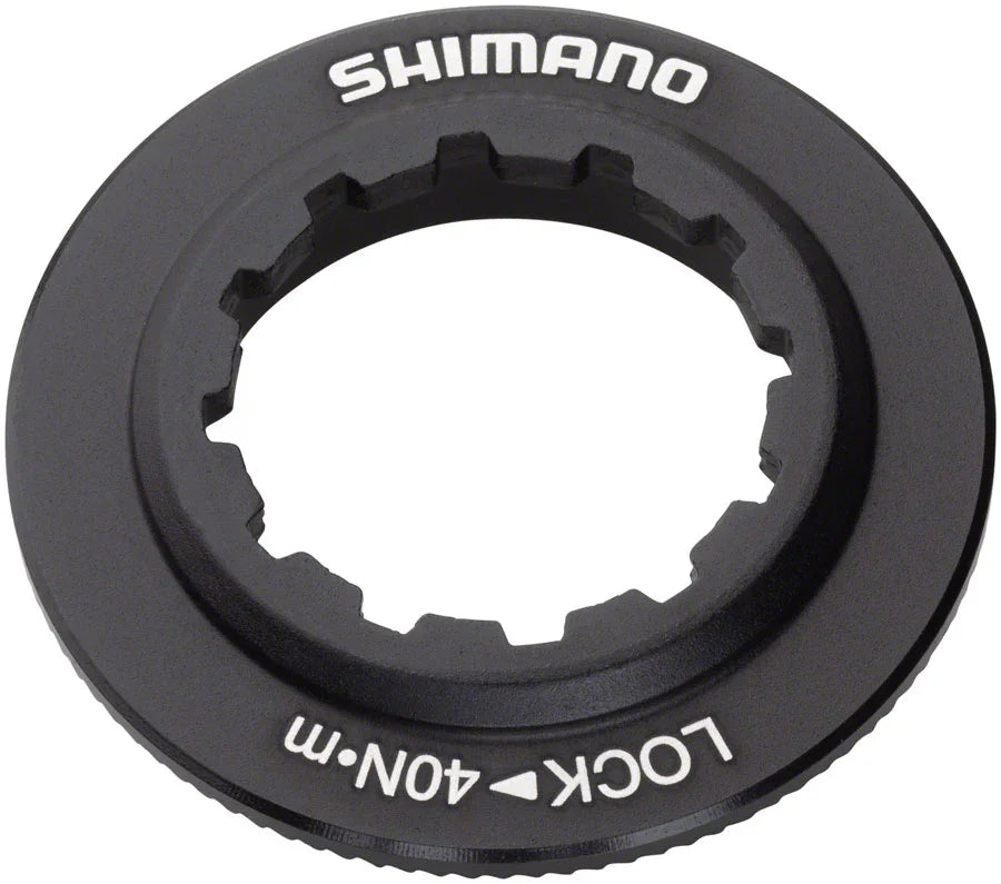 XT SM-RT81 Disc Brake Rotor Lock Ring and Washer - Bicycle Warehouse