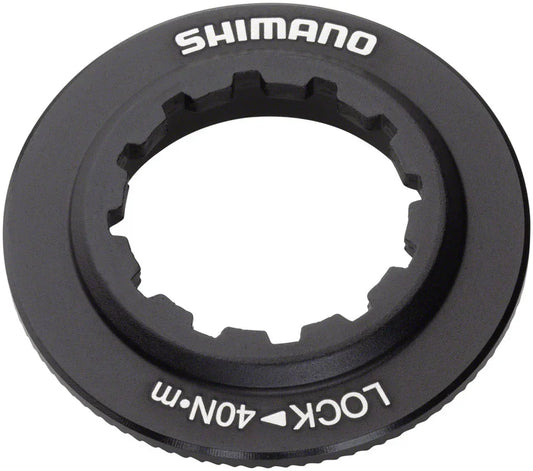 XT SM-RT81 Disc Brake Rotor Lock Ring and Washer - Bicycle Warehouse