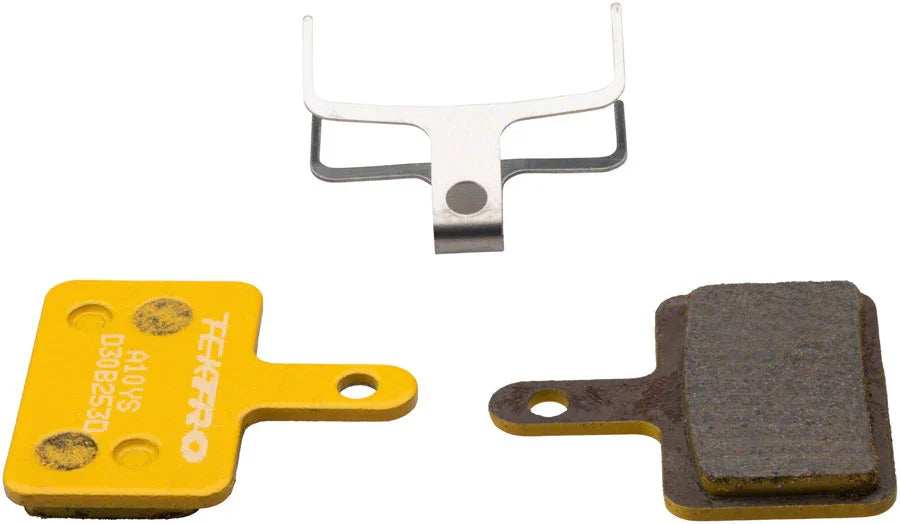 A10YS Disc Brake Pad - Metal/Ceramic Compound For Use With 2-Piston Calipers YLW - Bicycle Warehouse