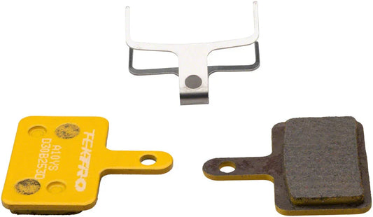 A10YS Disc Brake Pad - Metal/Ceramic Compound For Use With 2-Piston Calipers YLW - Bicycle Warehouse
