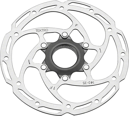 TR180-35 Disc Brake Rotor - 180mm Center-Lock Silver - Bicycle Warehouse