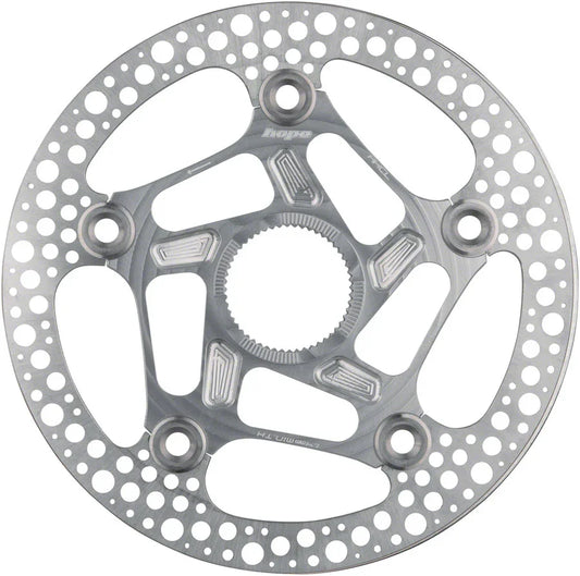 RX Disc Rotor - 140mm Center-Lock Silver - Bicycle Warehouse