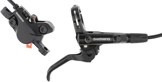 BR-MT500 Disc Brake BL-MT501 Lever - Rear Hydraulic 2-Piston Post Mount BLK - Bicycle Warehouse