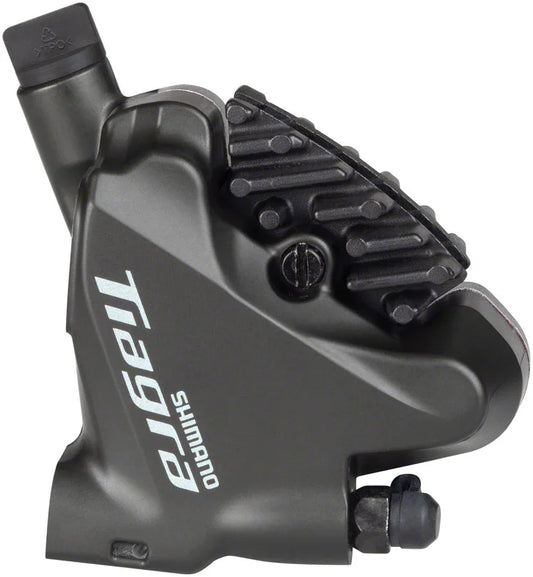 Tiagra BR-4770 Rear Flat-Mount Hydraulic Disc Brake Caliper Resin Pads Fins - Bicycle Warehouse