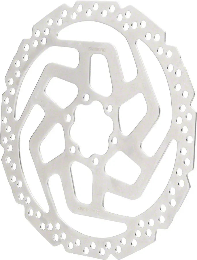 Tourney SM-RT26-MP Disc Brake Rotor - 180mm 6-Bolt Resin Pads Only Silver - Bicycle Warehouse