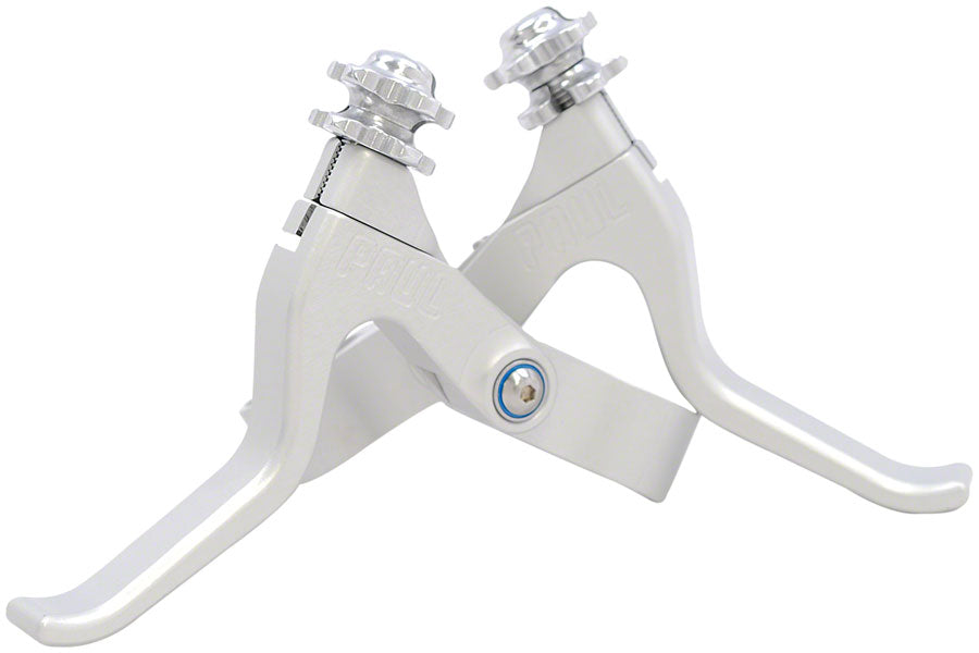 Paul Component Engineering Love Lever Compact Brake Levers Silver Pair - Bicycle Warehouse