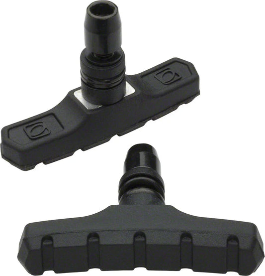 Slim By Four Black Brake Pads Threaded Post - Bicycle Warehouse