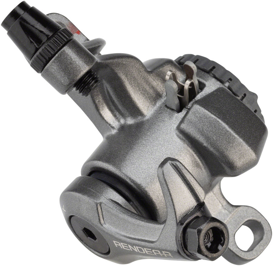 Render R DSK-717 Disc Brake Caliper - Short Pull Road Mechanical Post Mount Gray - Bicycle Warehouse